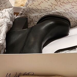 Black Platform booties